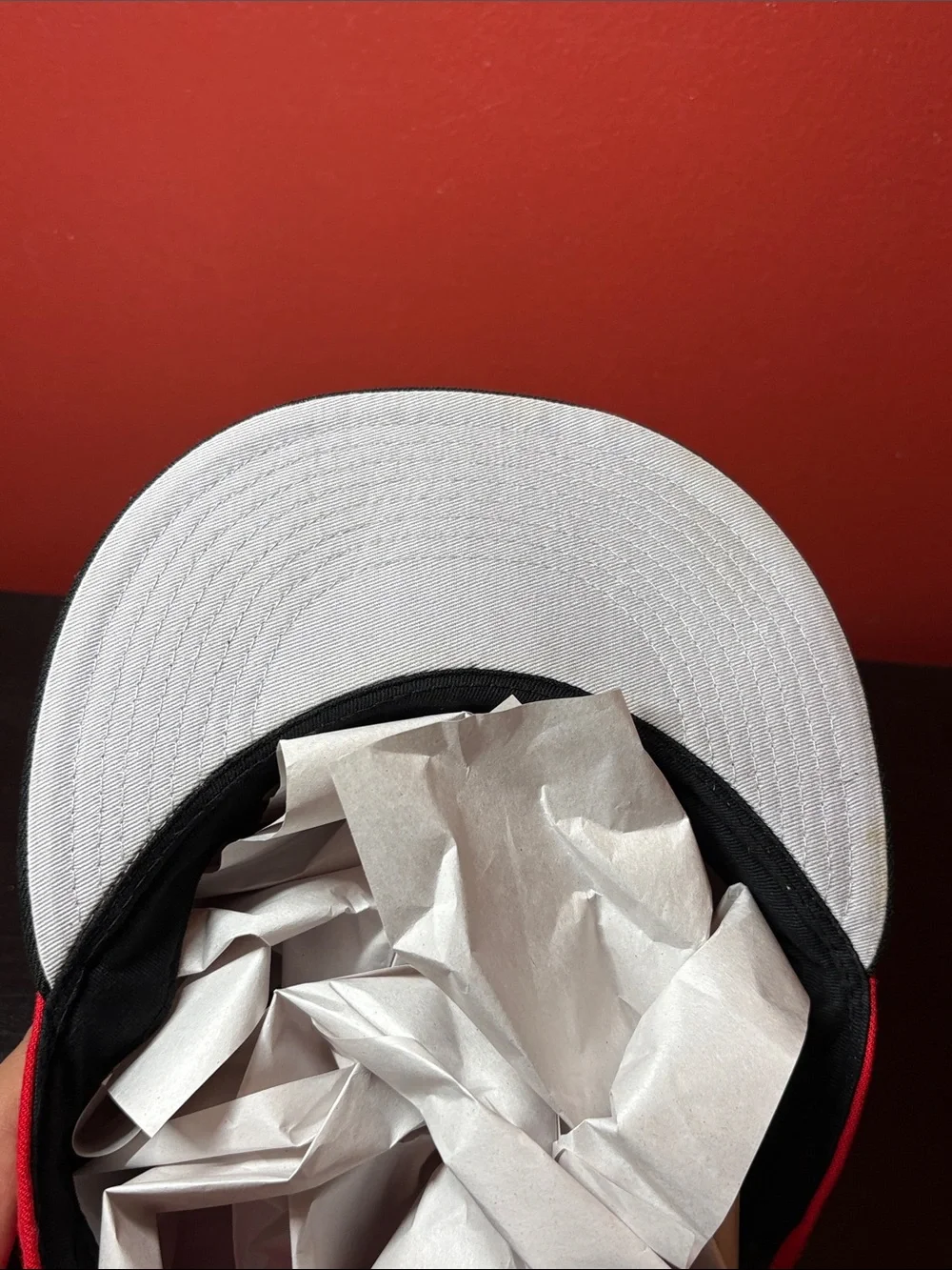 New Era Kansas City Chiefs Red & Black Flatbill Snapback Hat